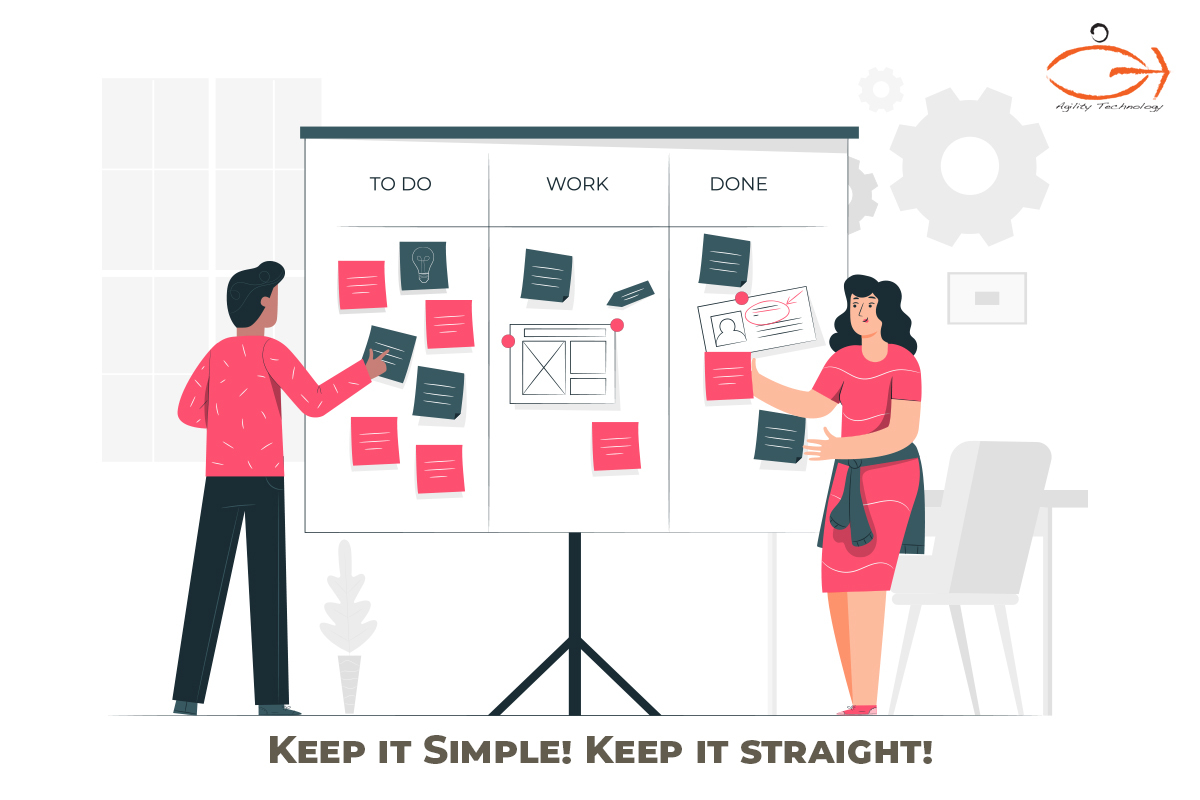 keep it simple - keep it straight