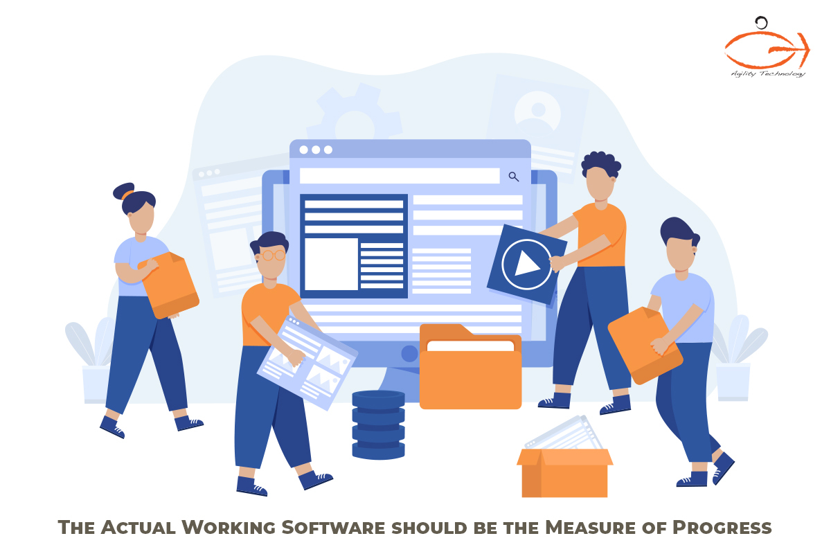 actual working software should be the measure of progress